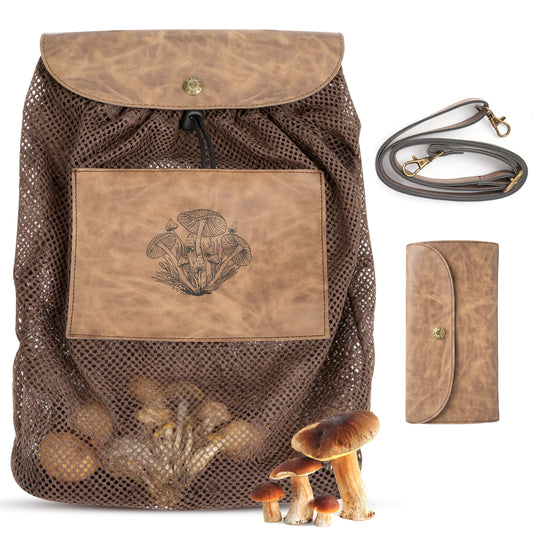 DRACHENADER Foldable Mushroom Foraging Bag