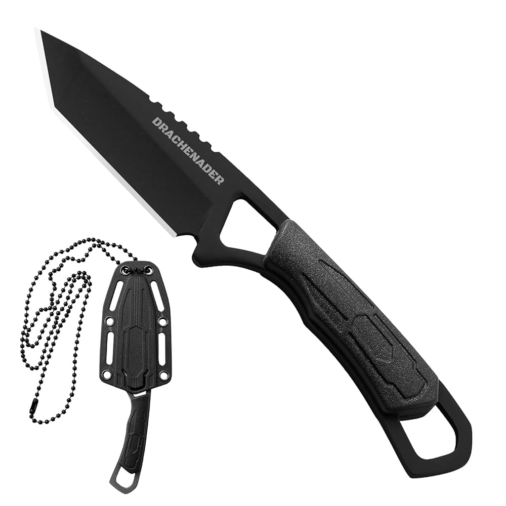 DRACHENADER XR-03 Tanto Neck Knife for EDC